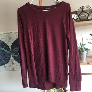 Maroon Brandy Melville heavy long sleeve